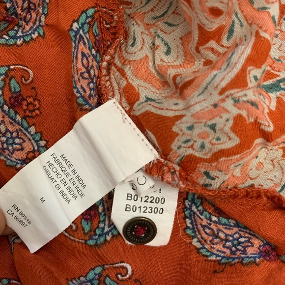 Lucky Brand 3/4 Length Shirt - Picture 2 of 5